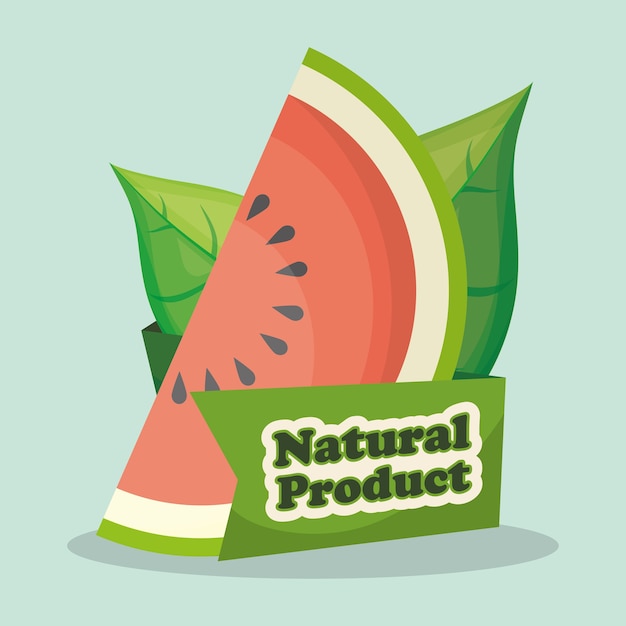 watermelon natural product market design