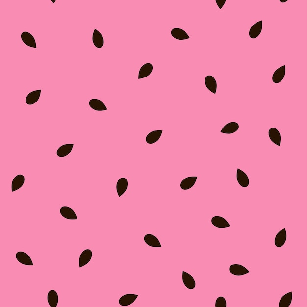 Watermelon solid pink seed pattern