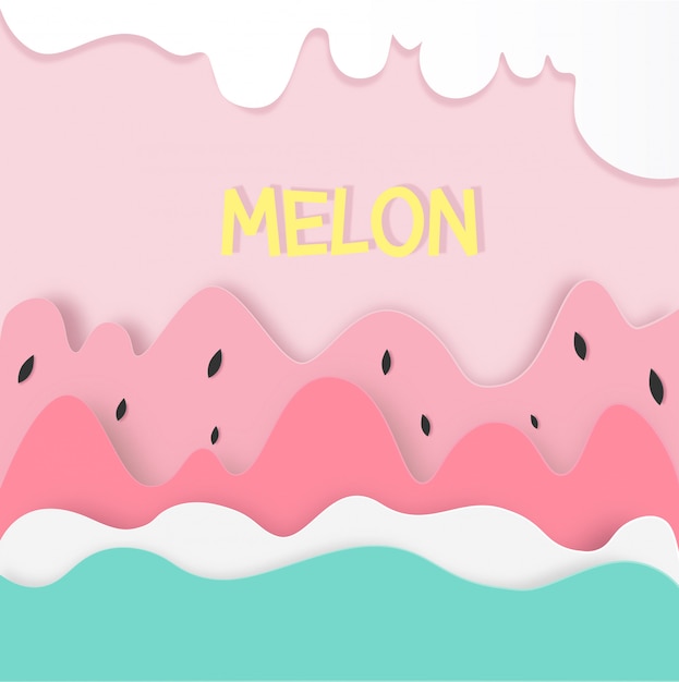 Watermelon vector design