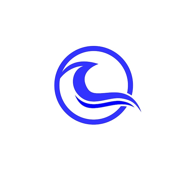 Wave vector symbol. Business Icon.