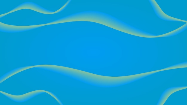 Wavy line on blue background vector stock