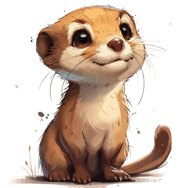 Weasel vector cute