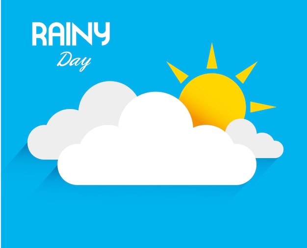 Weather design, vector illustration.