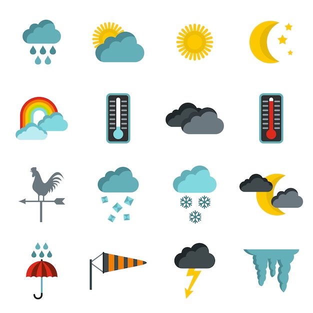 Weather icons set