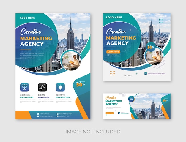 Web Banners google ads Design Template