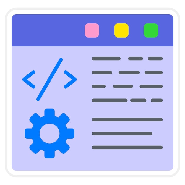 Web Coding Icon