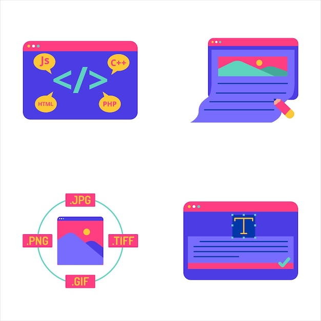 Web Development Sticker Pack 1