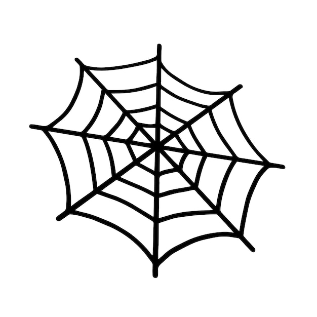 Web for Halloween a scary ghostly spooky