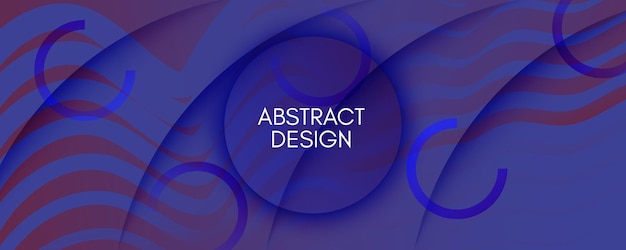 Website background design abstract wave shapes and lines