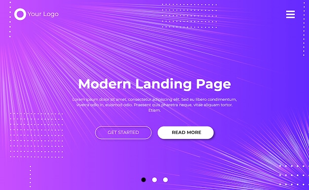 Website Landing Page Design