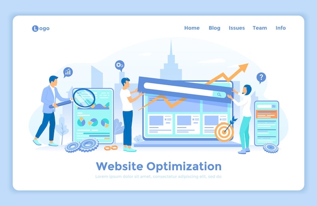 Website Optimization Analysis Content writing Keywording Reporting Design SEO Links building