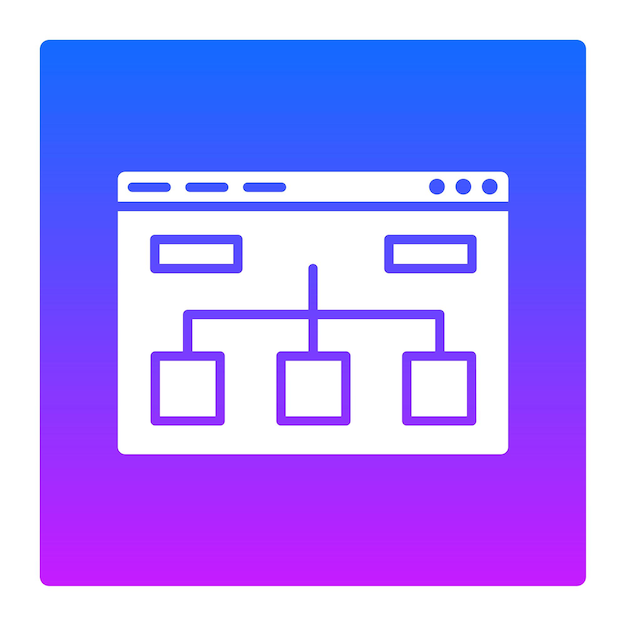 Website Structure Icon