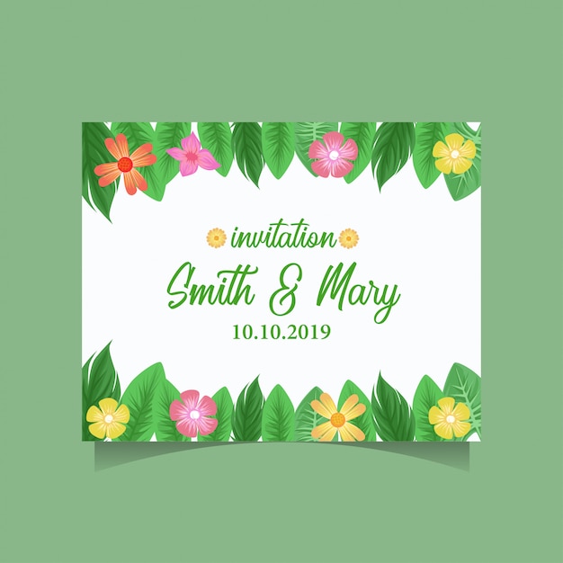 wedding card invitation