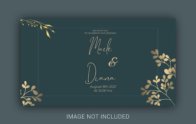 Wedding card templates