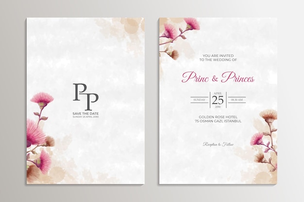 Wedding invitation 74