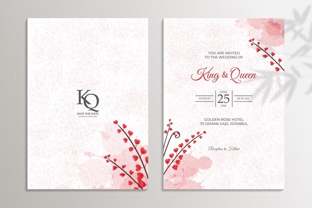 Wedding invitation card3