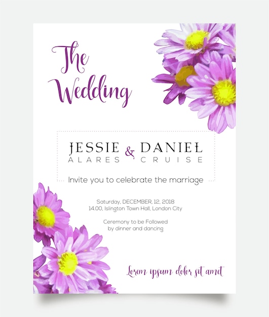 wedding invitation card