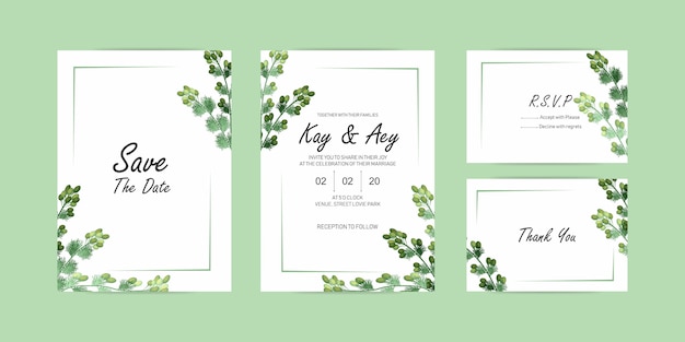 Wedding Invitation Card