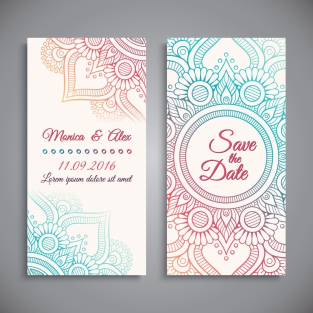 Wedding invitation design