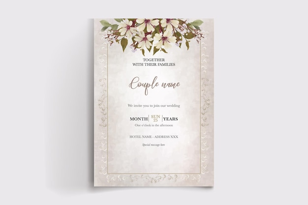 wedding invitation templates