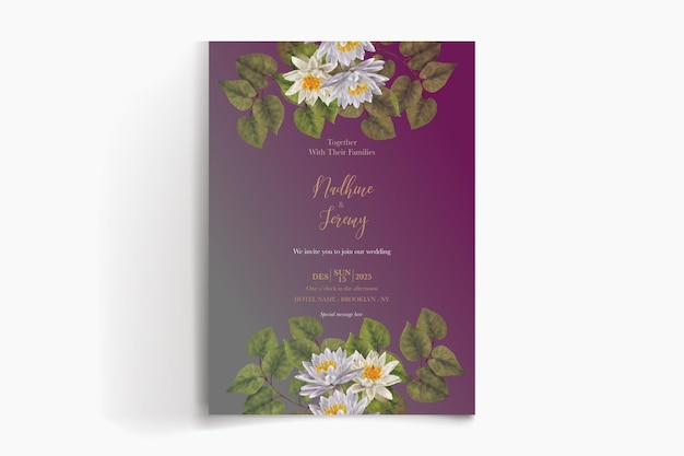 wedding invitation templates