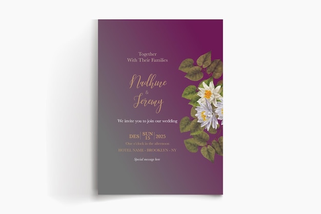 wedding invitation templates