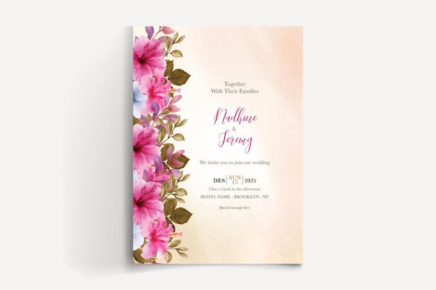 wedding invitation templates