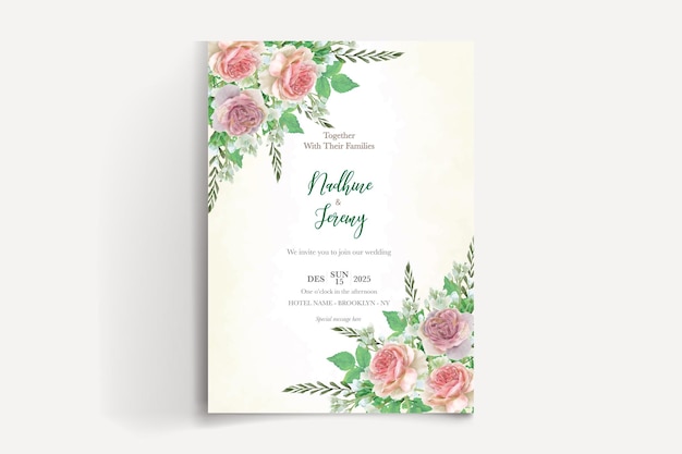 wedding invitation templates