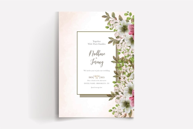 WEDDING INVITATION TEMPLATES