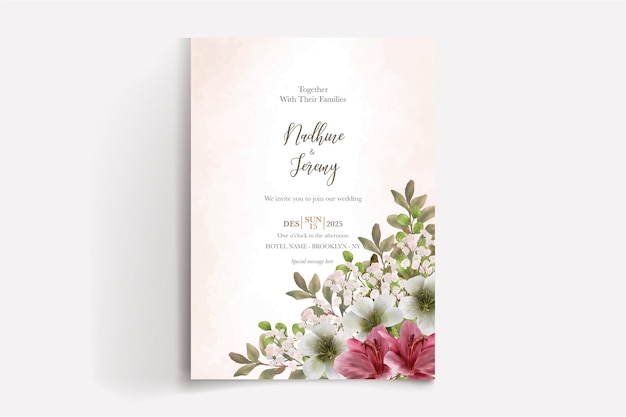 WEDDING INVITATION TEMPLATES