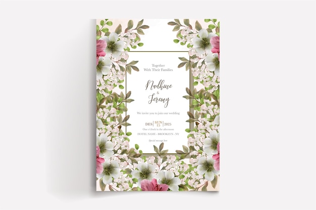 WEDDING INVITATION TEMPLATES