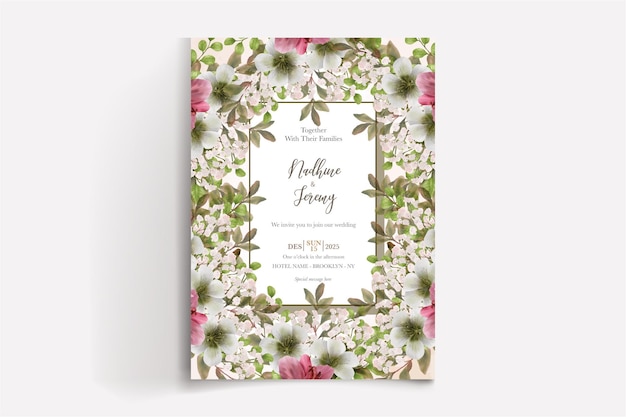 WEDDING INVITATION TEMPLATES