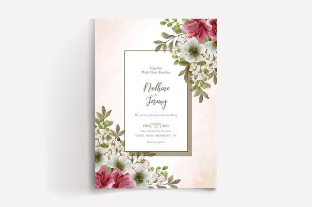 WEDDING INVITATION TEMPLATES