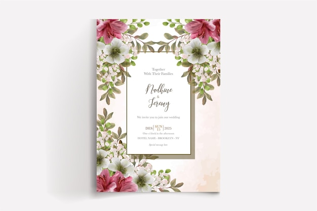 WEDDING INVITATION TEMPLATES