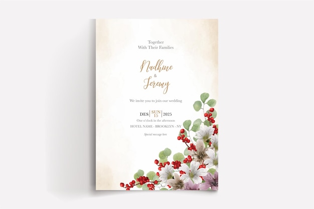 wedding invitation templates