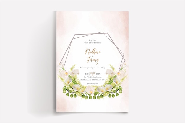 wedding invitation templates