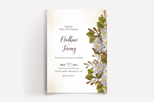 wedding invitation templates