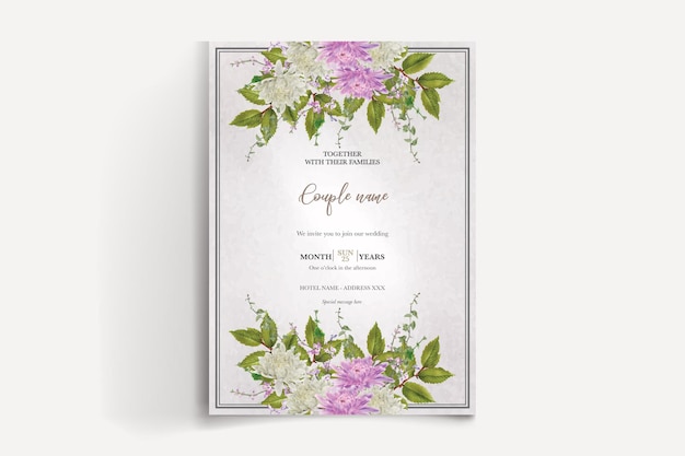 wedding invitation templates