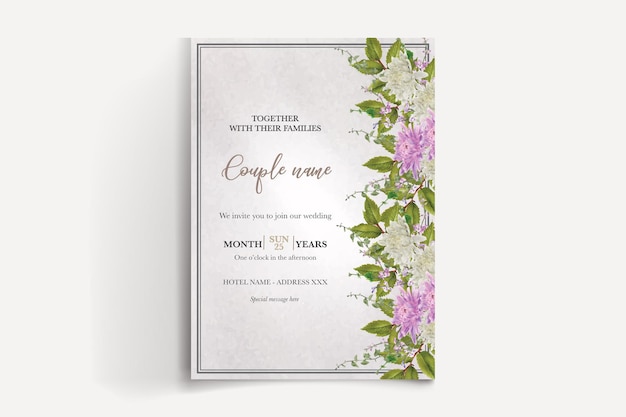 wedding invitation templates