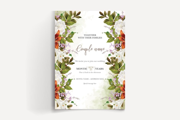 wedding invitation templates