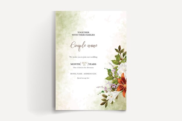 wedding invitation templates