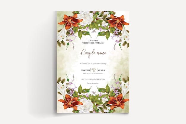 wedding invitation templates