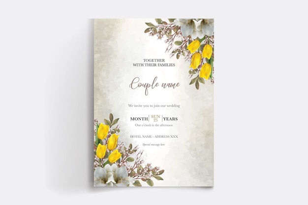 wedding invitation templates