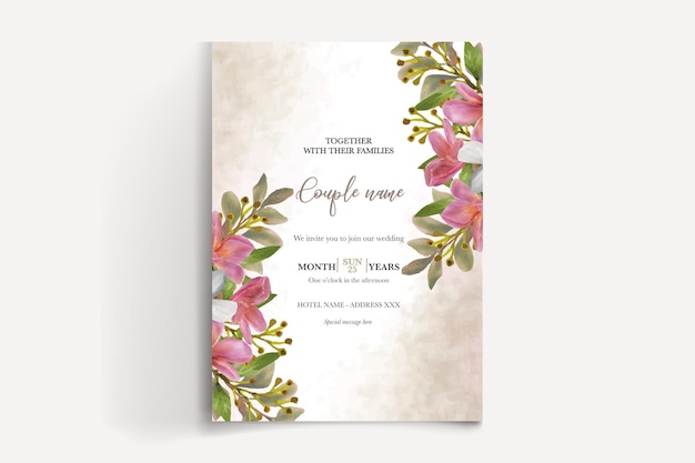 wedding invitation templates