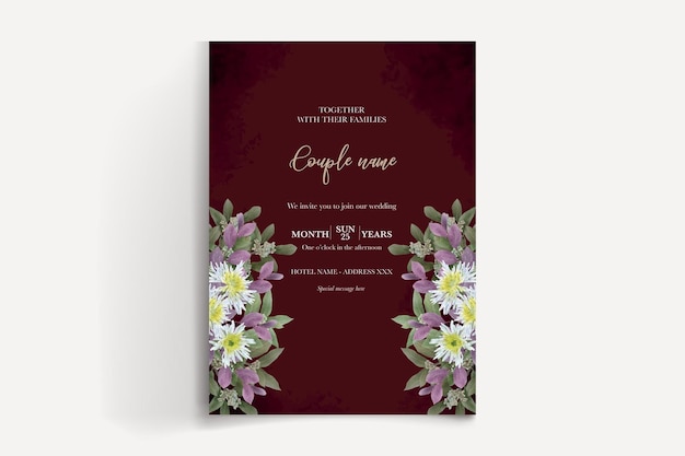 wedding invitation templates