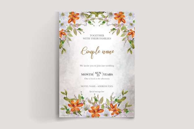 wedding invitation templates