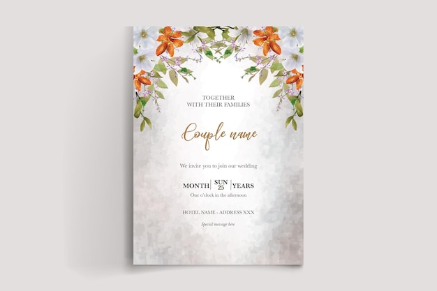 wedding invitation templates