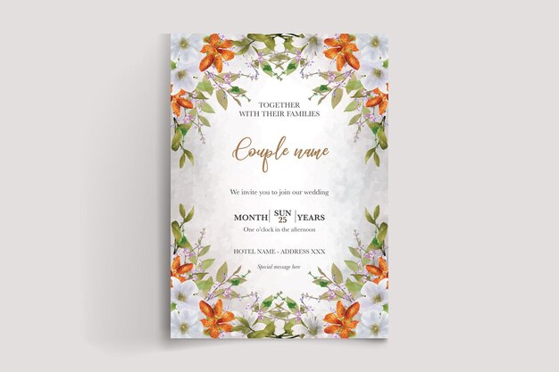 wedding invitation templates