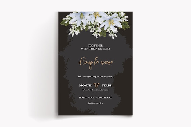 wedding invitation templates