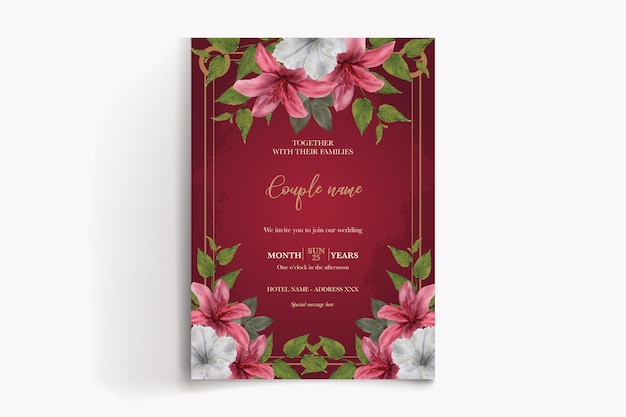 wedding invitation templates